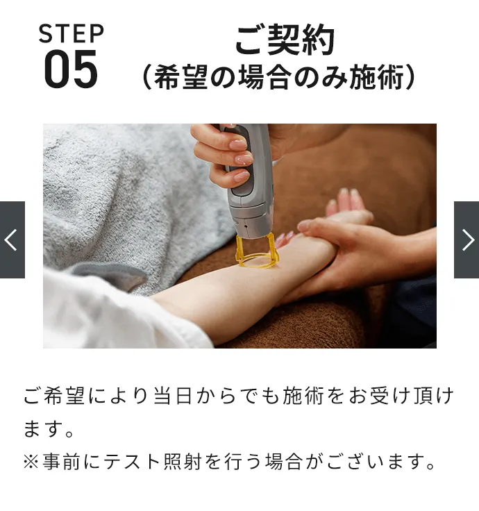 STEP5：ご契約